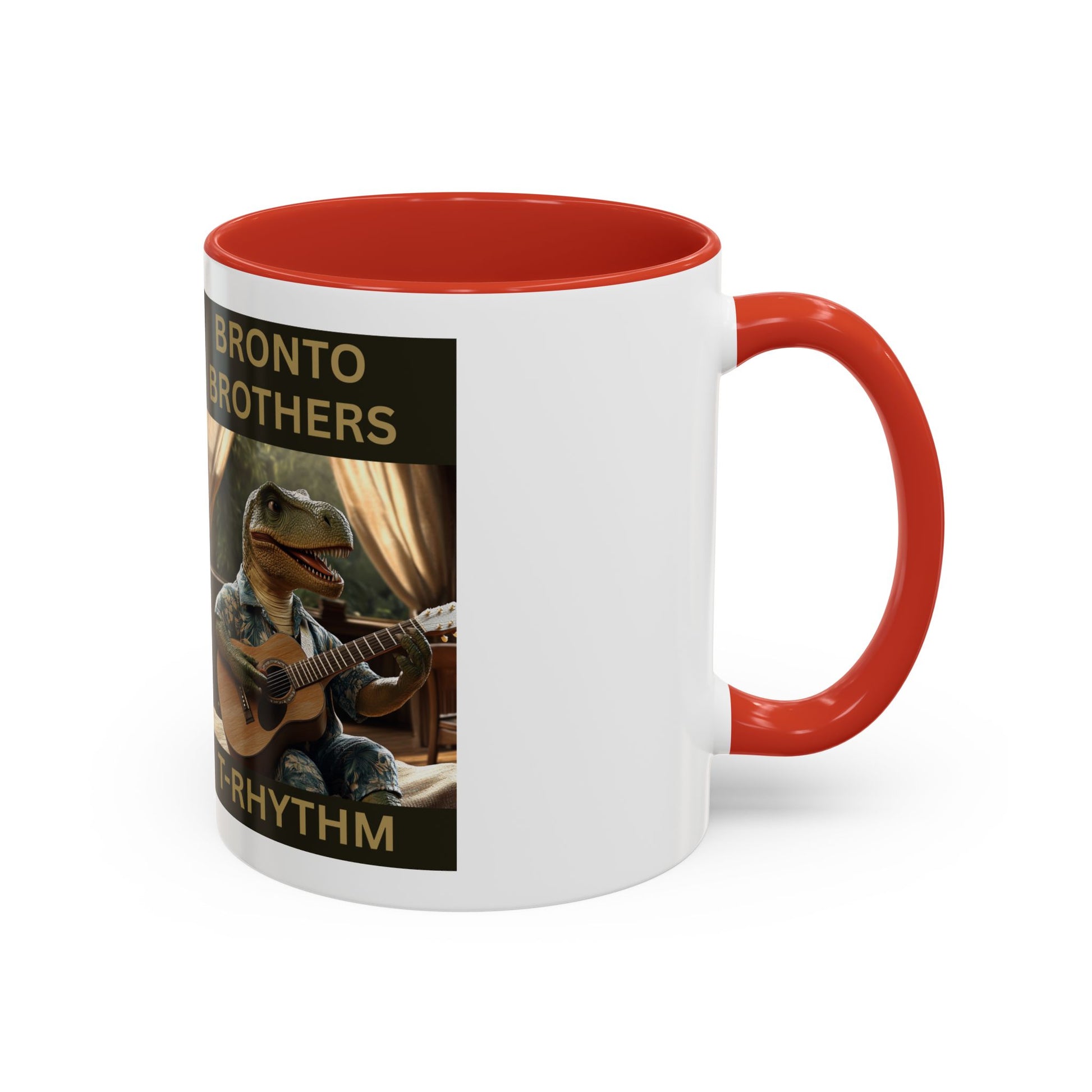 T-Rhythm Collector Dinosaur Coffee Mug - Fun Dino Design for Music Lovers