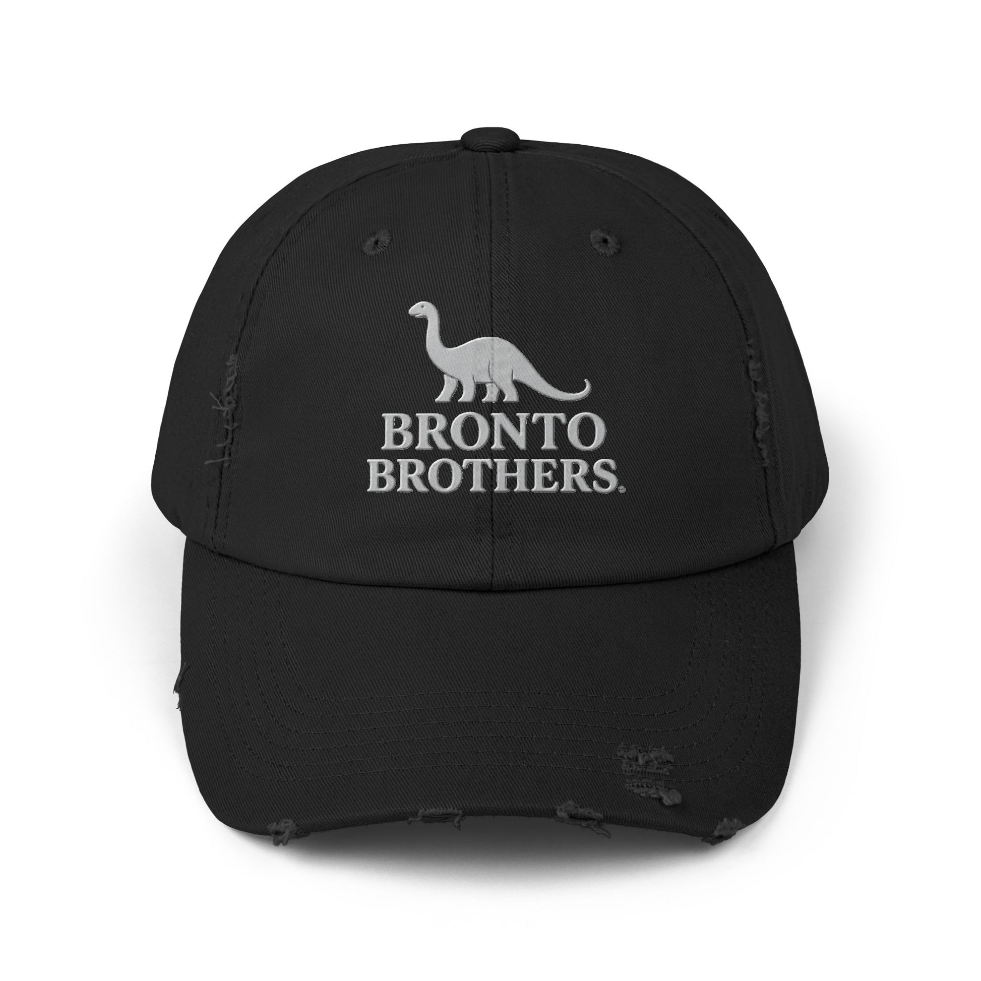 Fun Dinosaur Baseball Hat, Bronto Brothers Graphic Cap, Trendy Dad Hat for Outdoor Adventures, Gift for Dino Lovers
