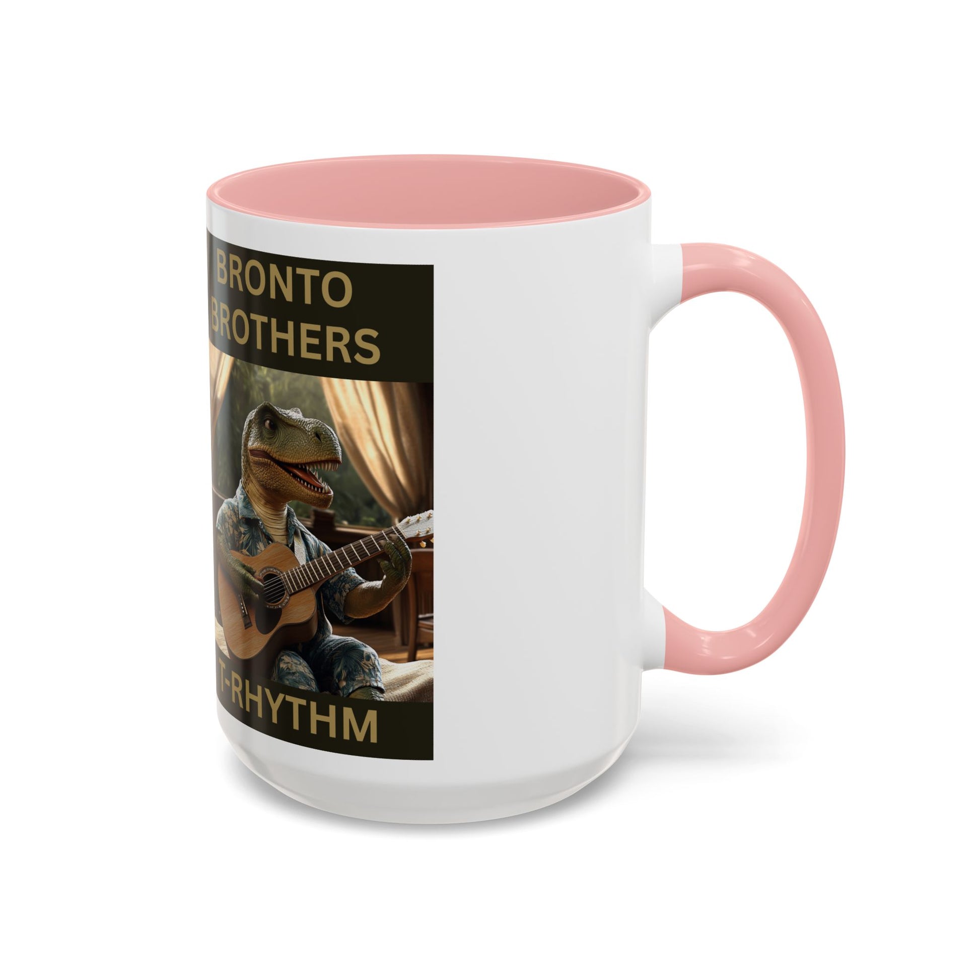 T-Rhythm Collector Dinosaur Coffee Mug - Fun Dino Design for Music Lovers
