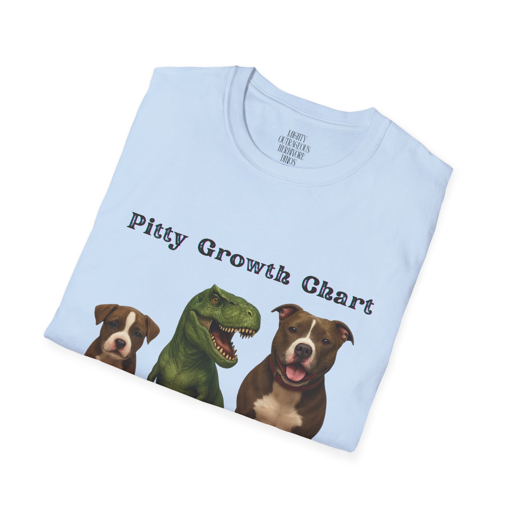 Whimsical Pet-Themed T-Shirt - Perfect for Dog Lovers, Dino-Dog Trainers, Gifts for Pet Owners, Casual Wear, Fun Statement Tee