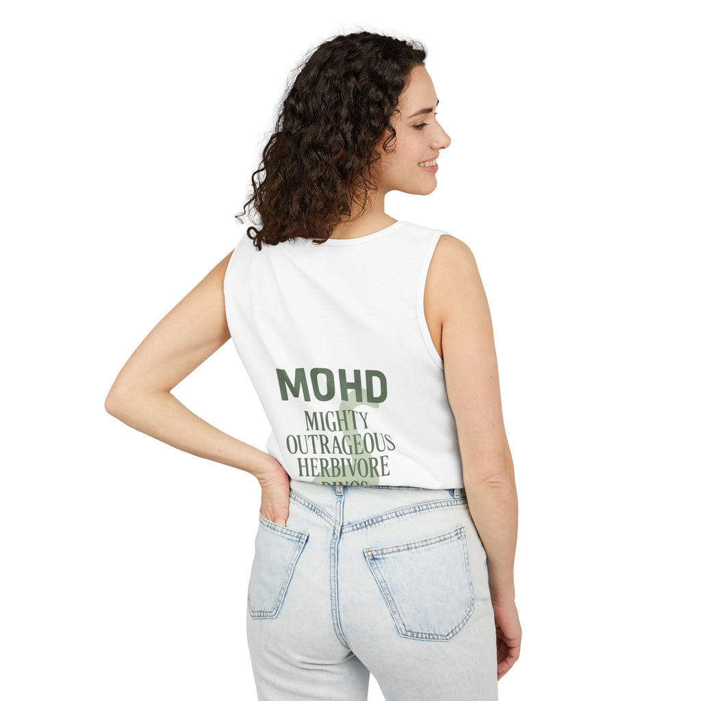 Unisex  Tank Top for Dinosaur Lover's - Perfect for Summer Fun, Casual Wear, Dinosaur Enthusiasts, Gifts for Kids, Beach Day Attire