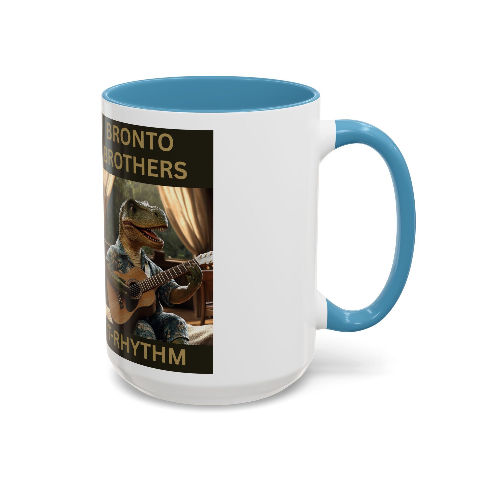 T-Rhythm Collector Dinosaur Coffee Mug - Fun Dino Design for Music Lovers