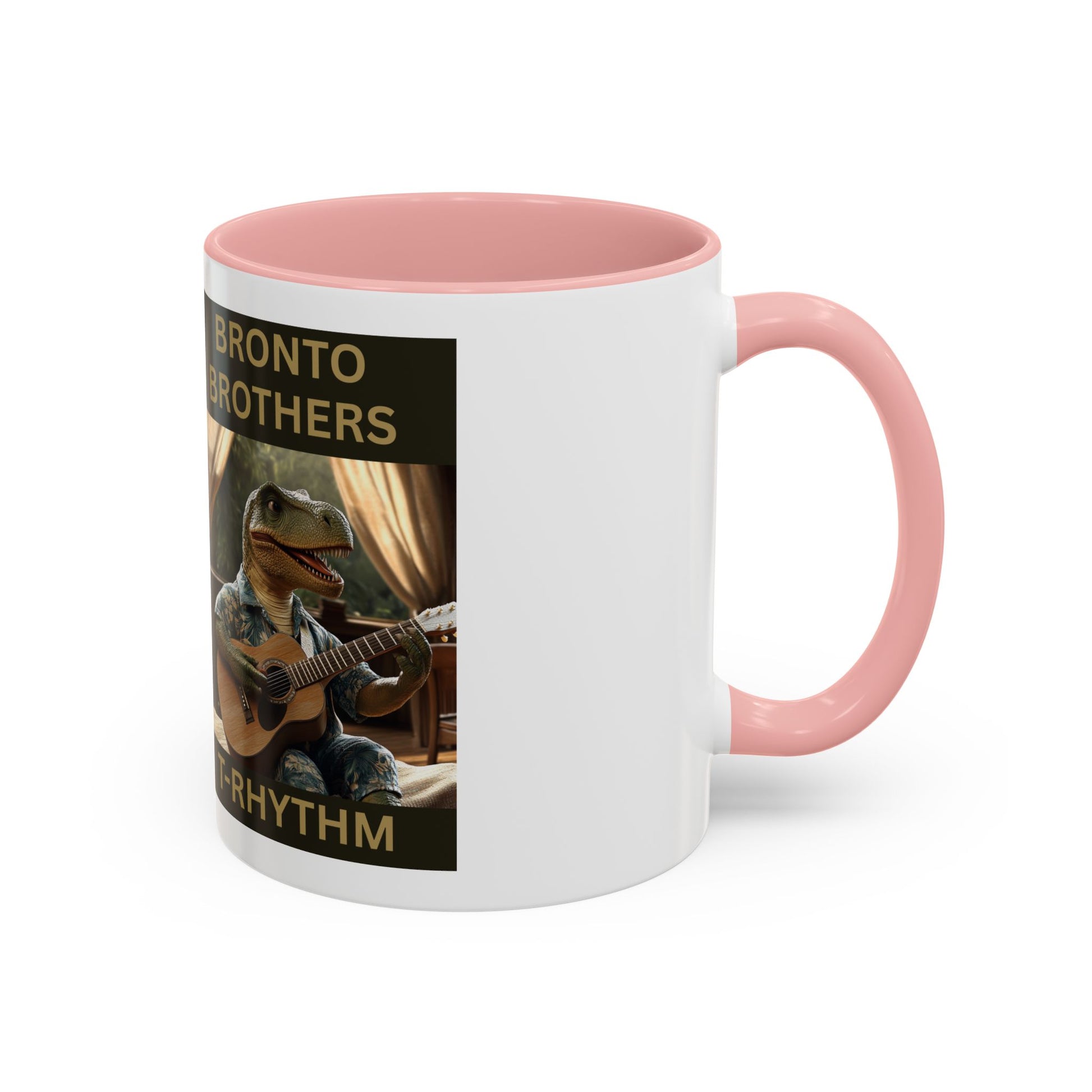 T-Rhythm Collector Dinosaur Coffee Mug - Fun Dino Design for Music Lovers