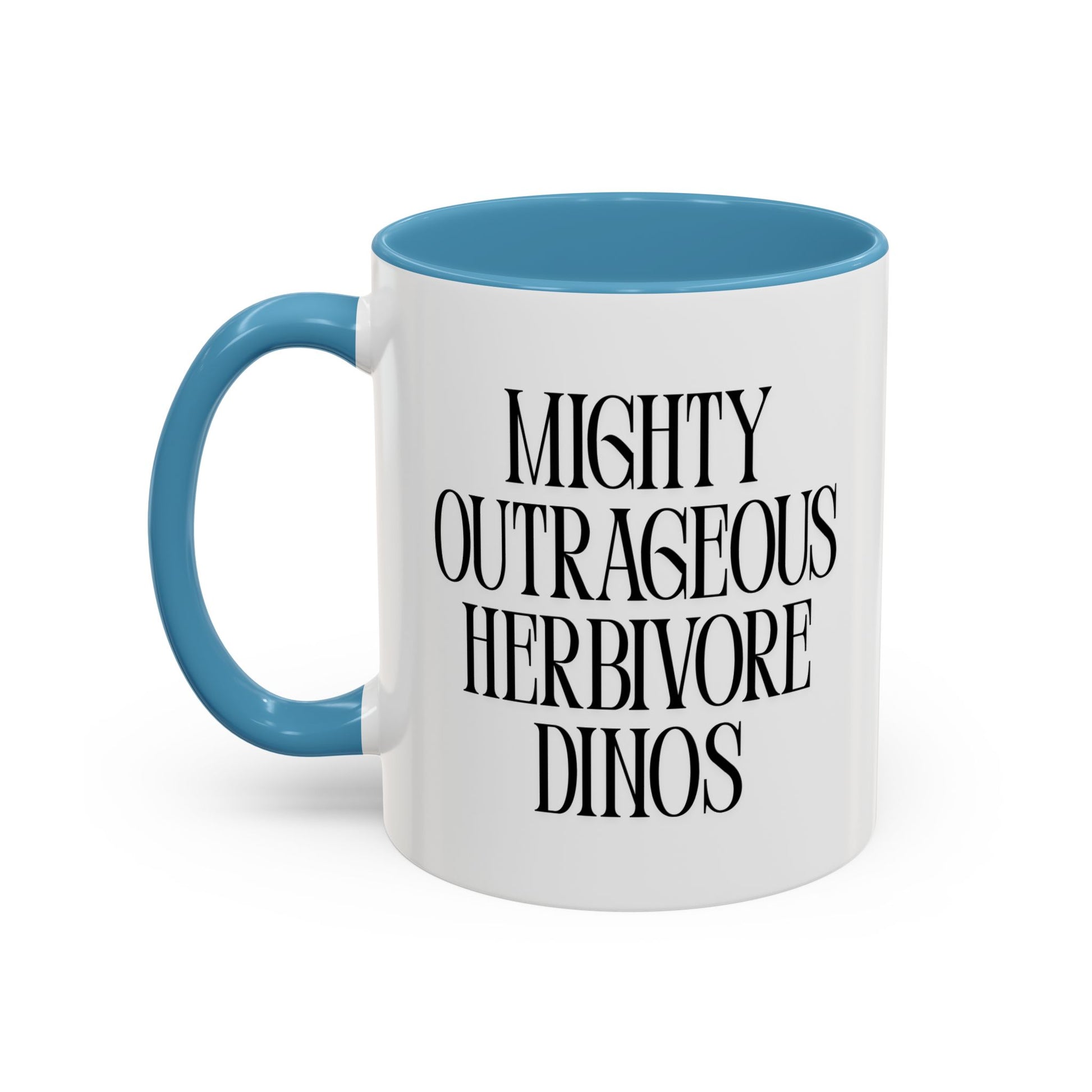 Thagomizer "Mind the Tail" Dinosaur Mug, Fun Gift for Dinosaur Lovers, Unique Office Cup, Birthday Present, Whimsical Tea or Coffee Mug