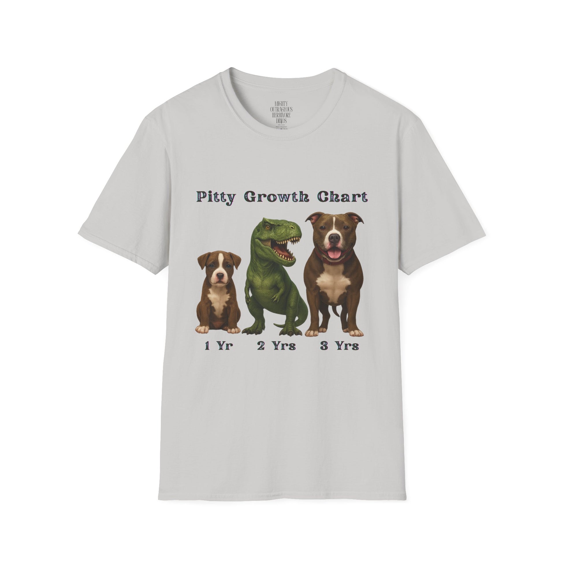 Whimsical Pet-Themed T-Shirt - Perfect for Dog Lovers, Dino-Dog Trainers, Gifts for Pet Owners, Casual Wear, Fun Statement Tee