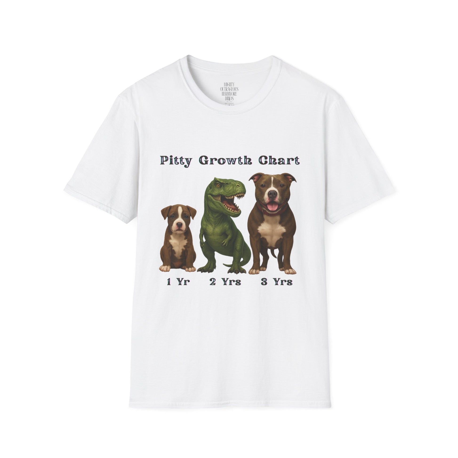 Whimsical Pet-Themed T-Shirt - Perfect for Dog Lovers, Dino-Dog Trainers, Gifts for Pet Owners, Casual Wear, Fun Statement Tee