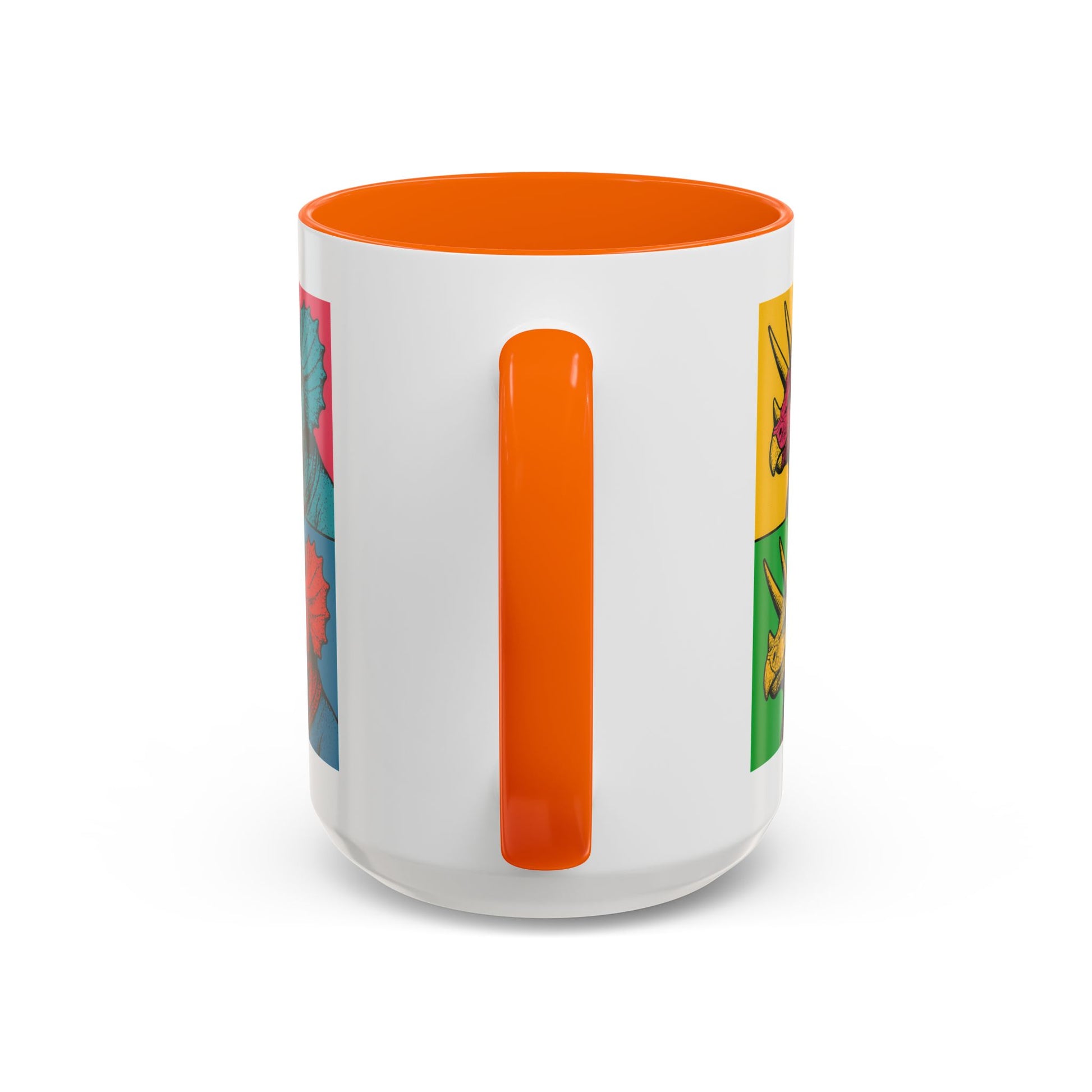Colorful Triceratops Accent Coffee Mug - Funky Dinosaur Mug, Gift for Dino Lovers, Pop Art Coffee Cup, Holiday or Birthday Gift, Cute [...]