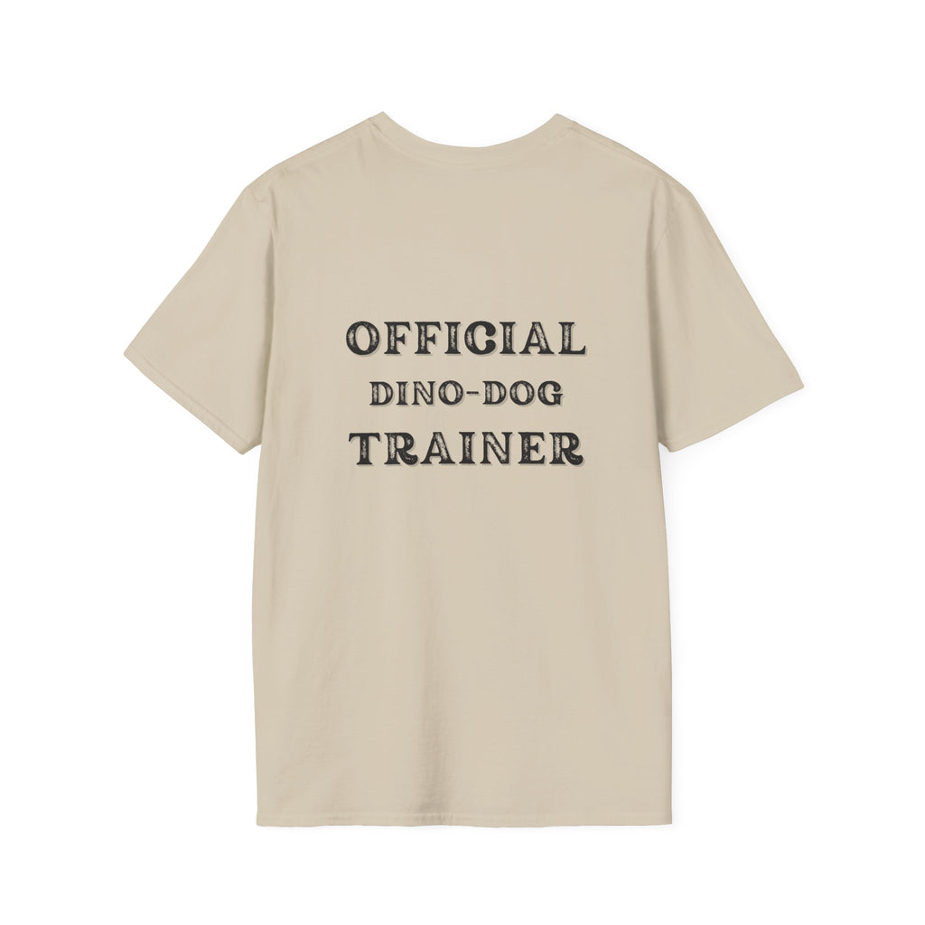 Whimsical Pet-Themed T-Shirt - Perfect for Dog Lovers, Dino-Dog Trainers, Gifts for Pet Owners, Casual Wear, Fun Statement Tee