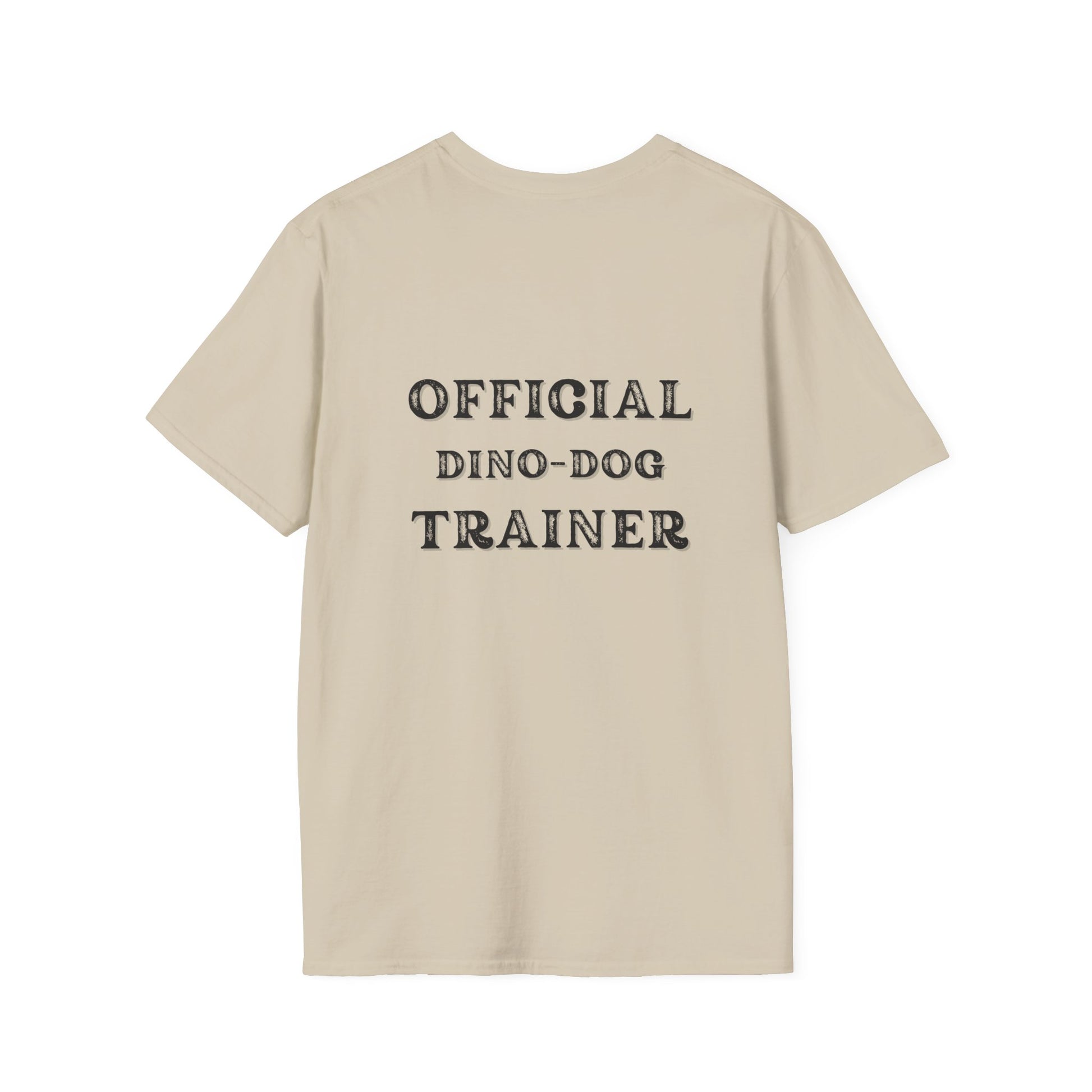 Whimsical Pet-Themed T-Shirt - Perfect for Dog Lovers, Dino-Dog Trainers, Gifts for Pet Owners, Casual Wear, Fun Statement Tee