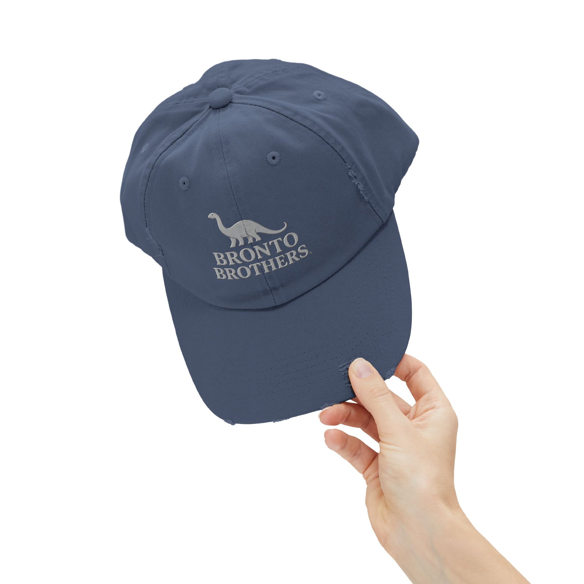 Fun Dinosaur Baseball Hat, Bronto Brothers Graphic Cap, Trendy Dad Hat for Outdoor Adventures, Gift for Dino Lovers