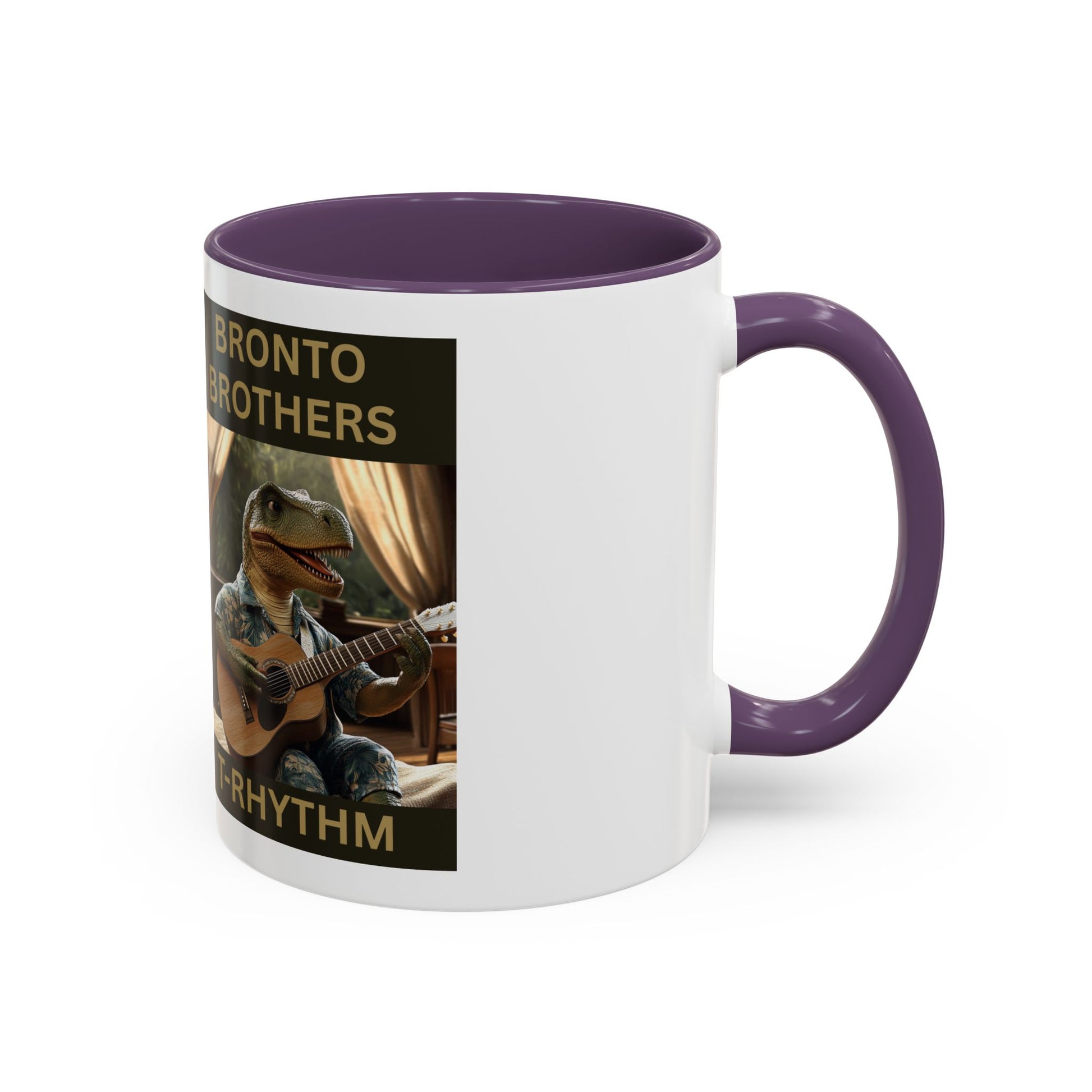 T-Rhythm Collector Dinosaur Coffee Mug - Fun Dino Design for Music Lovers