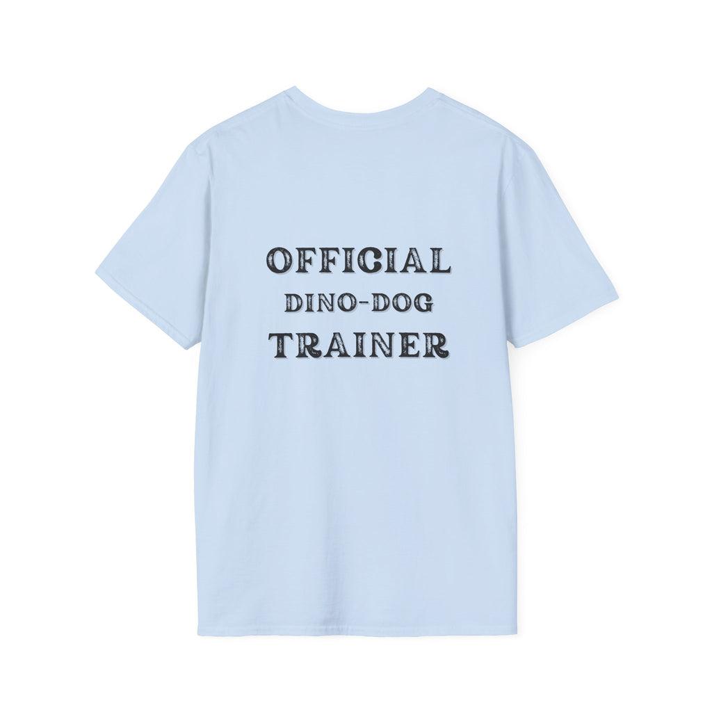 Whimsical Pet-Themed T-Shirt - Perfect for Dog Lovers, Dino-Dog Trainers, Gifts for Pet Owners, Casual Wear, Fun Statement Tee