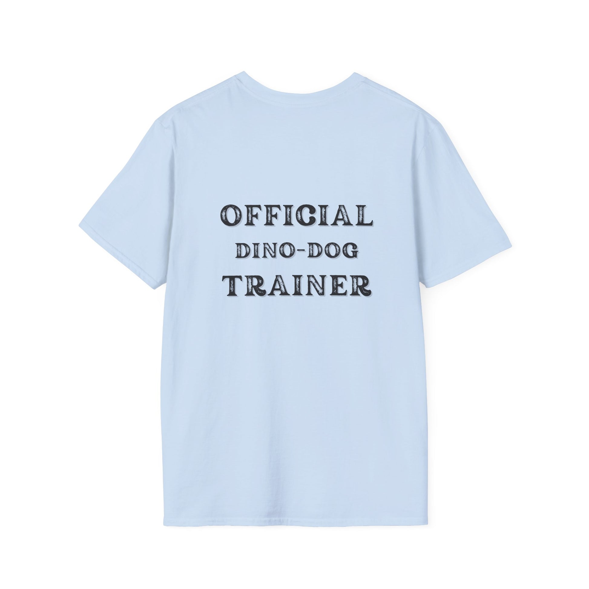Whimsical Pet-Themed T-Shirt - Perfect for Dog Lovers, Dino-Dog Trainers, Gifts for Pet Owners, Casual Wear, Fun Statement Tee