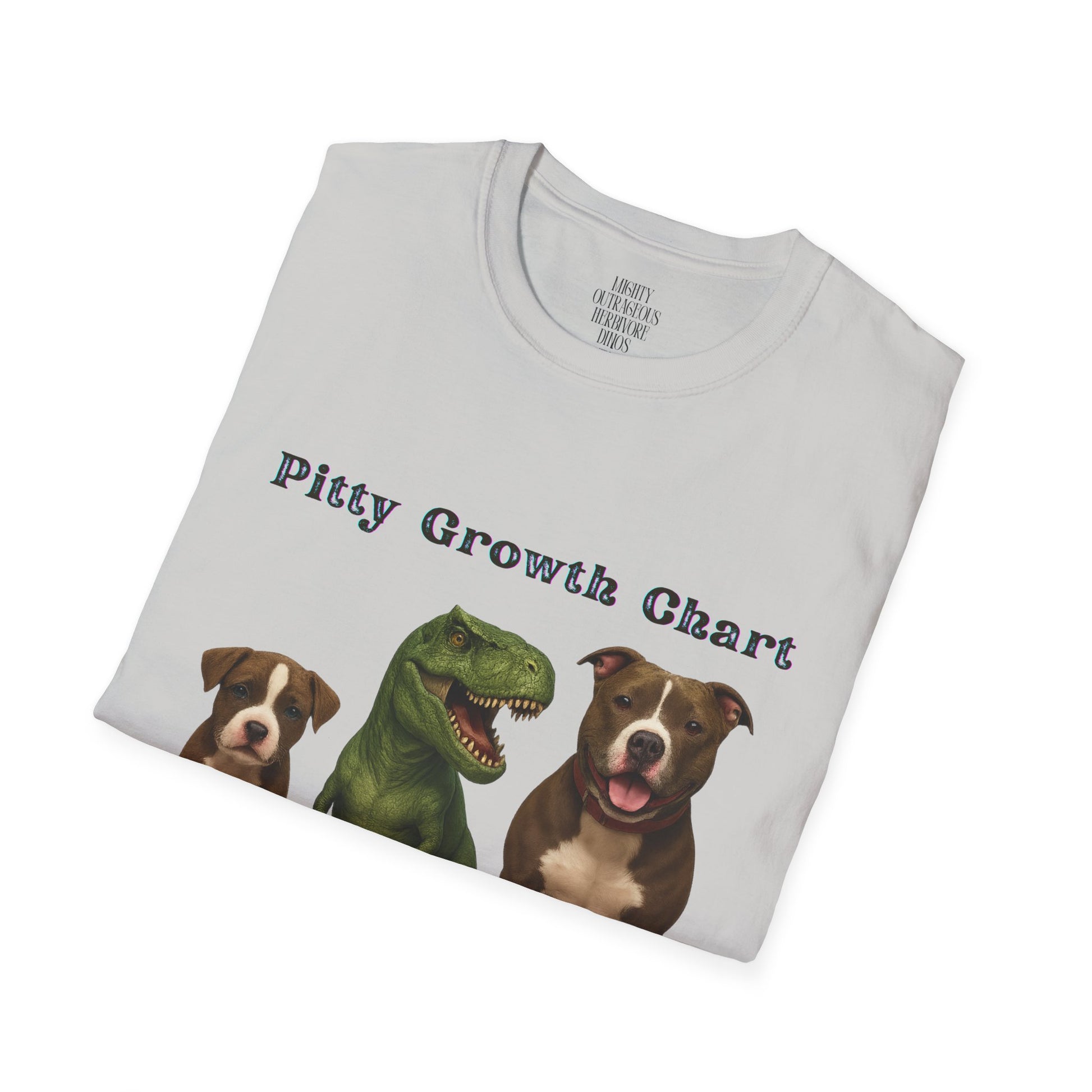 Whimsical Pet-Themed T-Shirt - Perfect for Dog Lovers, Dino-Dog Trainers, Gifts for Pet Owners, Casual Wear, Fun Statement Tee