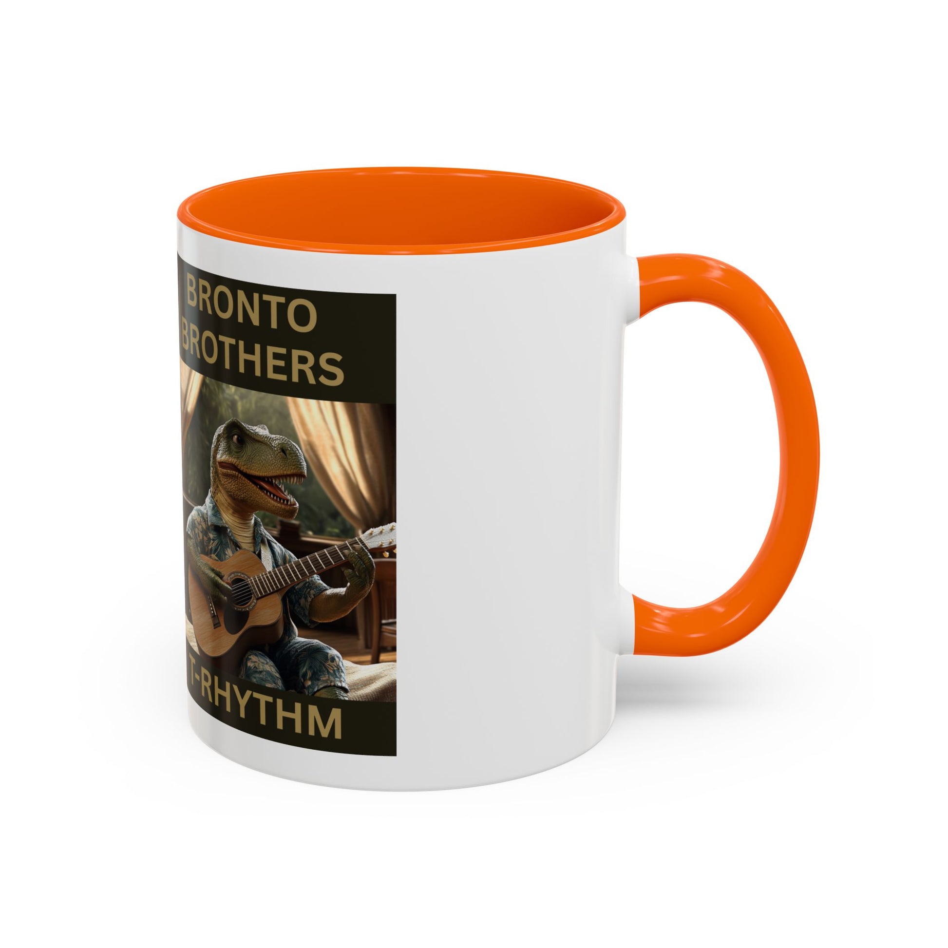 T-Rhythm Collector Dinosaur Coffee Mug - Fun Dino Design for Music Lovers